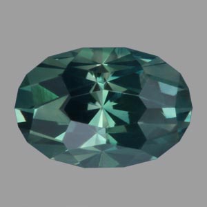 Teal Australian Sapphire gemstone