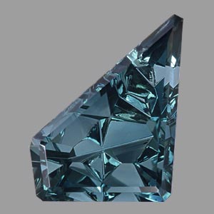 Teal Australian Sapphire gemstone