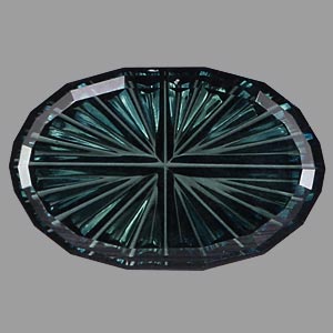 Teal Australian Sapphire gemstone
