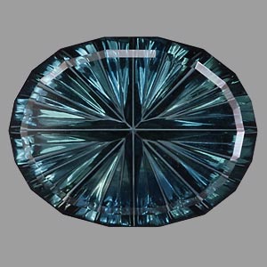 Teal Australian Sapphire gemstone