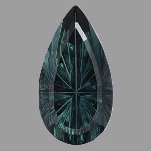 Teal Australian Sapphire gemstone