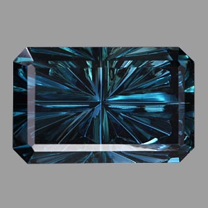 Teal Australian Sapphire gemstone