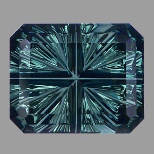 Teal Australian Sapphire gemstone