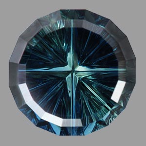 Teal Australian Sapphire gemstone