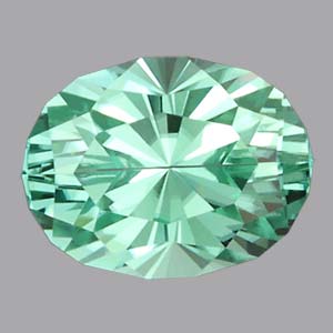 Mint Tourmaline gemstone