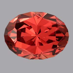  Malaya Garnet gemstone