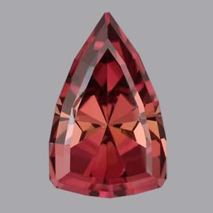 Red/Pink/Brown Tourmaline gemstone
