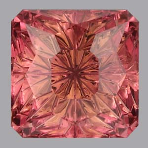 Salmon Pink Tourmaline gemstone