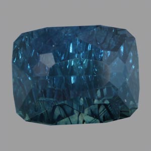 Teal Blue Montana Sapphire gemstone