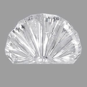 White Montana Sapphire gemstone
