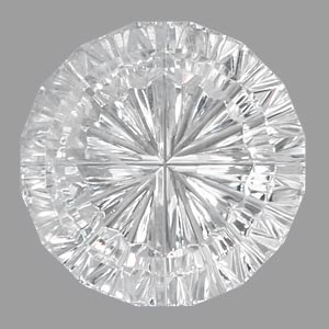 White Montana Sapphire gemstone