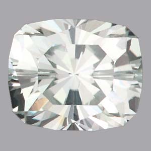 White Montana Sapphire gemstone
