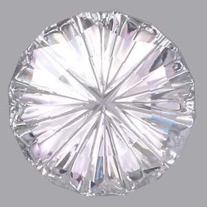 White Montana Sapphire gemstone