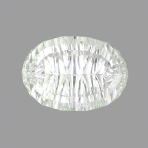 White Montana Sapphire gemstone