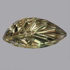 Yellow Green Australian Sapphire gemstone