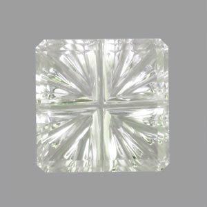 Pale Yellow Green Montana Sapphire gemstone