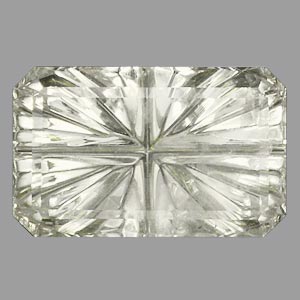 Light Yellow/Green Montana Sapphire gemstone