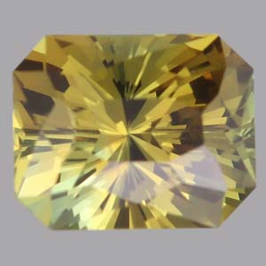 Yellow Australian Sapphire gemstone