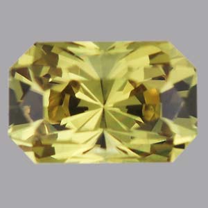 Yellow Australian Sapphire gemstone