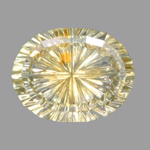 Parti Color Yellow Montana Sapphire gemstone
