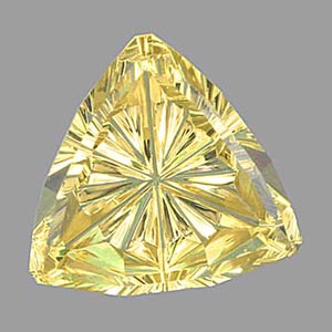 Unheated Yellow Sapphire gemstone