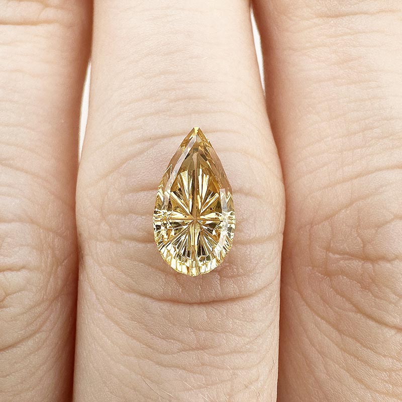 Parti Color Montana Sapphire gemstone