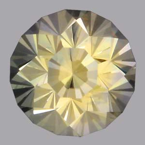 Yellow/Green Montana Sapphire gemstone