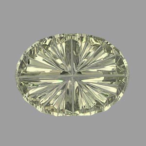 Green/Yellow Montana Sapphire gemstone