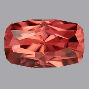 Reddish Zircon gemstone