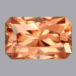 Orange Zircon gemstone