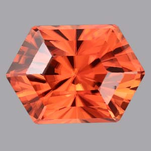 Orange Zircon gemstone