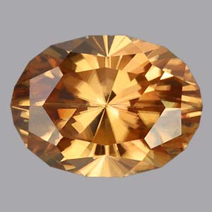 Honey Zircon gemstone