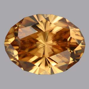 Honey Zircon gemstone