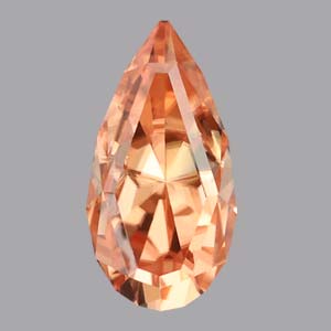 Orange Zircon gemstone