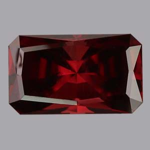 Red Zircon gemstone