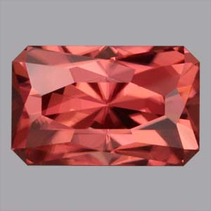 Pink/Brown Zircon gemstone