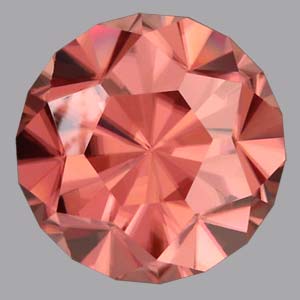 Pink/Brown Zircon gemstone