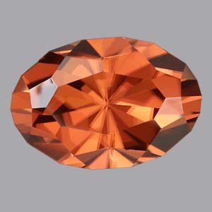 Orange Zircon gemstone