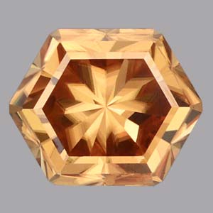 Orange/Yellow Zircon gemstone