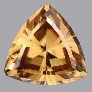Yellow/Brown Zircon gemstone